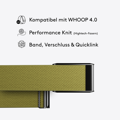 Performance Knit - Wimbledon Green - Armband für Whoop 4.0